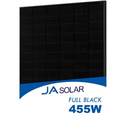 Ja Solar 455W Solarmodul Full Black Glas Glas Bifizial JAM54D41