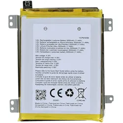 Clappio Kompatibler Interner Akku für Crosscall Core M4 Li-Po 3000mAh, Smartphone Akku