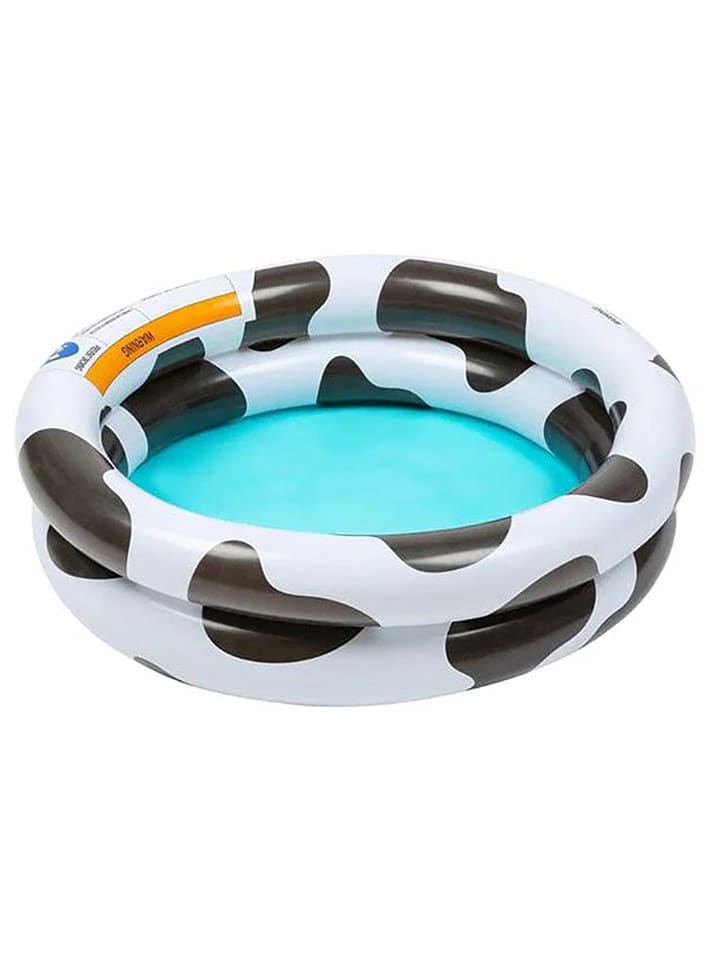 Swim Essentials Planschbecken ''Spot On" in Weiß/ Hellblau - Ø 60 cm - onesize