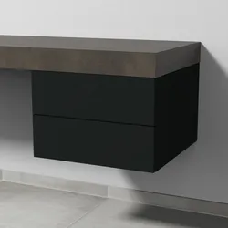 Sanipa Unterschrank „2morrow“ 500 × 340 × 520 mm in Vulkan (matt)