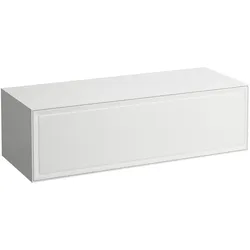 LAUFEN THE NEW CLASSIC Schubladenelement, ohne Ausschnitt, 1 Schublade, 1175x455x345mm, H4060250856281, Farbe: Geschwärzte Eiche