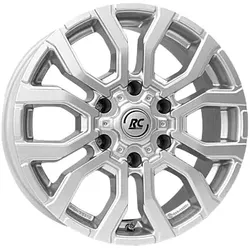 RC Design Rc35 Crystal Silver 6.5x17 ET 54 6X130 Alufelge Silber