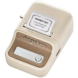 Niimbot B21 (203 dpi), Etikettendrucker, Beige