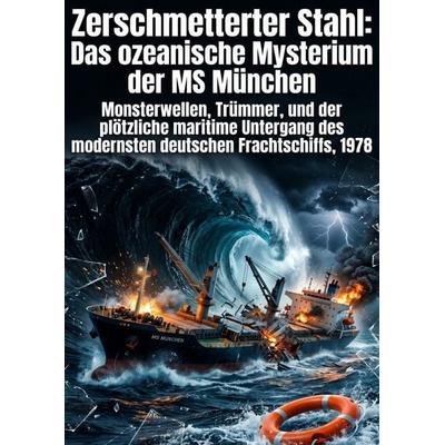 Zerschmetterter Stahl: Das ozeanische Mysterium der MS München, Taschenbuch von Sinaida Jungfer, Epubli, 978-3-565-47108-9