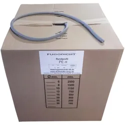 Fugen PE Rund Hohlprofil grau geschlossenzellig Ø 15mm x 550m