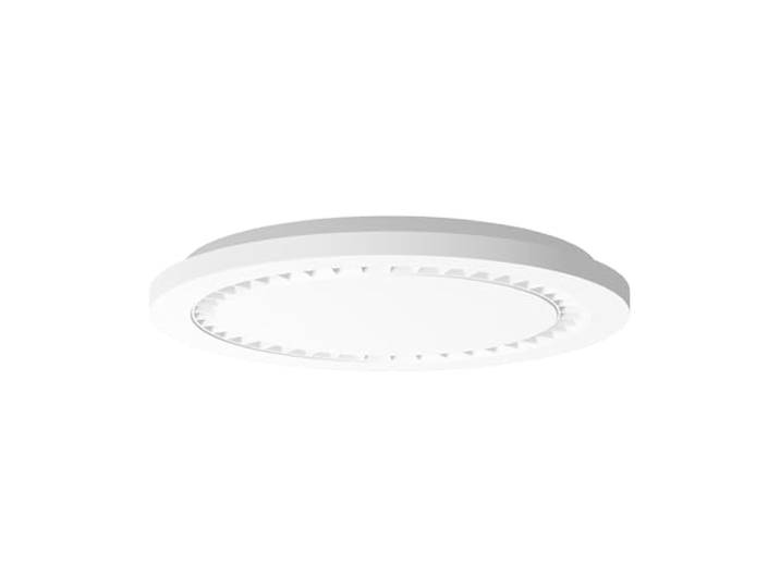 RZB Hemis Round LED-Deckenleuchte, 15W, 1800lm, 4000K, IP40, blendfrei, Linsenoptik, weiß (312185.002.1)