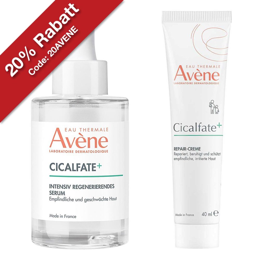 Avène Cicalfate+ Regenerierendes Serum & CICALFATE+Repair-Creme 08105104