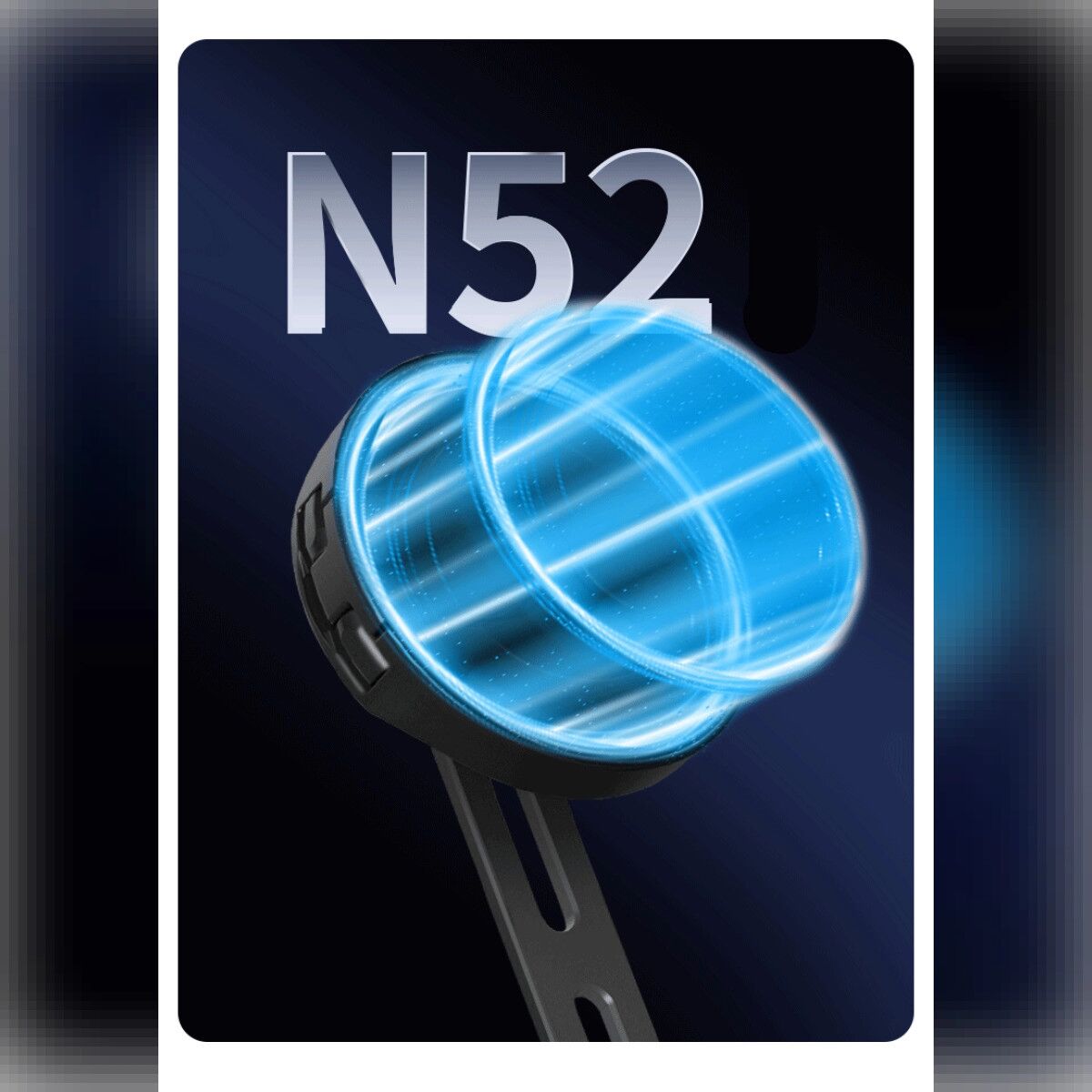INF Tour de cou magnétique pour smartphone et caméra d'action, sangle de poitrine réglable pour filmer en vue subjective mains