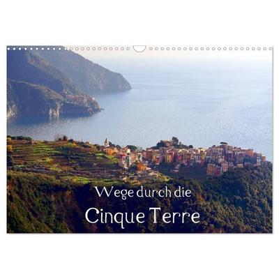 Wege durch die Cinque Terre (Wandkalender 2027 DIN A3 quer), CALVENDO Monatskalender