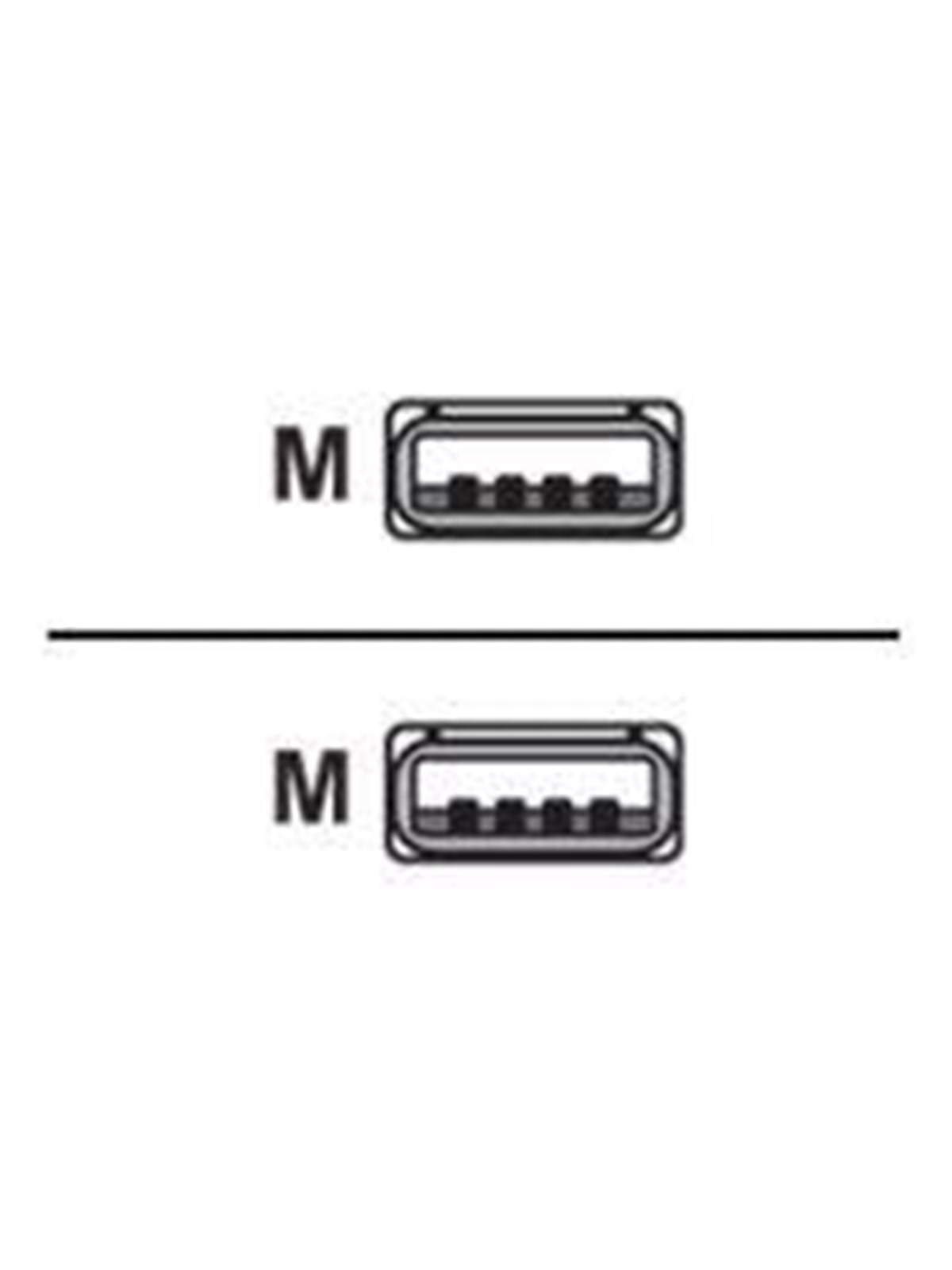 DIGITUS ASSMANN - USB cable - USB to USB - 1.8 m