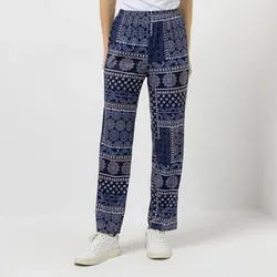 IN-PRINT Hose, 1/1-Länge Rundumdehnbund