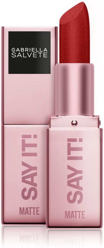 Gabriella Salvete Say It! It Matters matte lipstick with powder effect shade 05 4 g