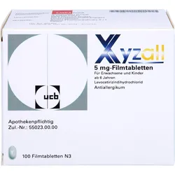 Xyzall 5 mg Filmtabletten 100 ST