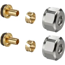 Oventrop Klemmringverschraubung OFIX K 1016876 für Kunststoffrohr 17x2mm, 2 Stück