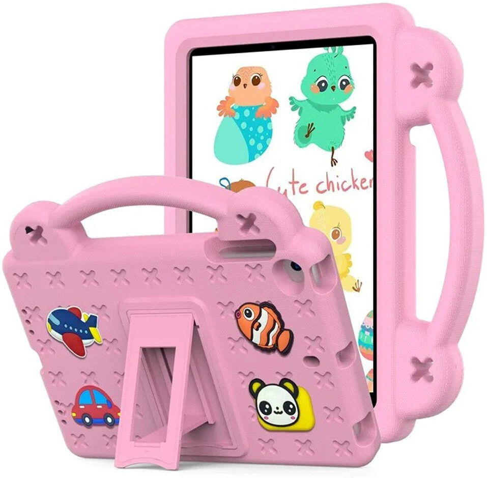 Børne Cover m. Kickstand & Håndholder - EIDERWOOD iPad Mini (2019/2015/2014/2013/2012) - Lyserød