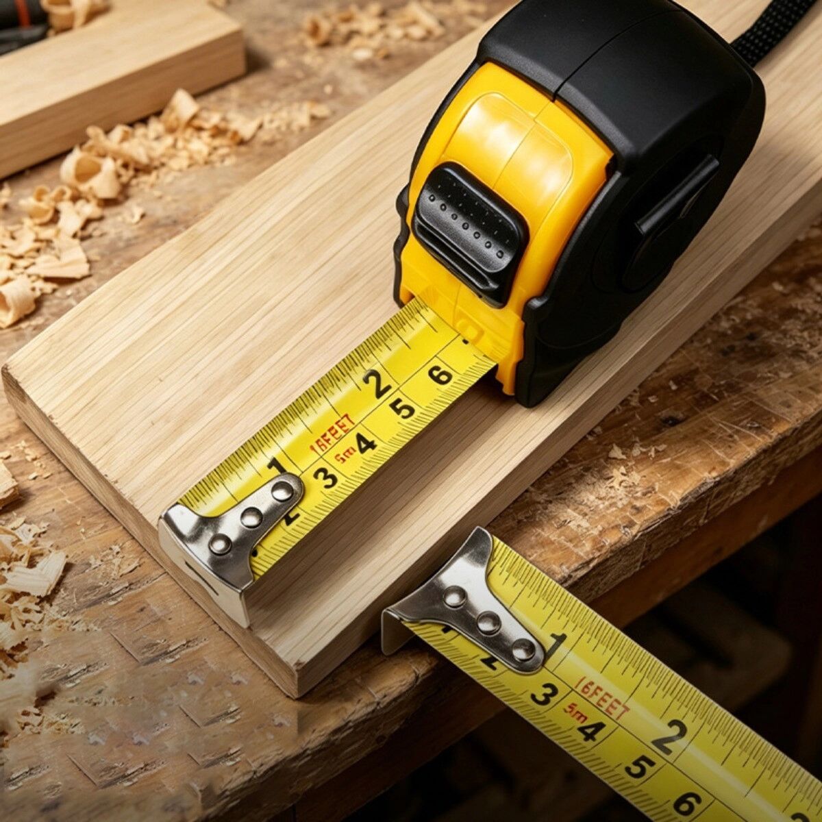 INF Hochpräzises Maßband 7.5x25 mm – ABS-Gehäuse mit Kohlenstoffstahlband, verschleißfeste Beschichtung, Push-Lock