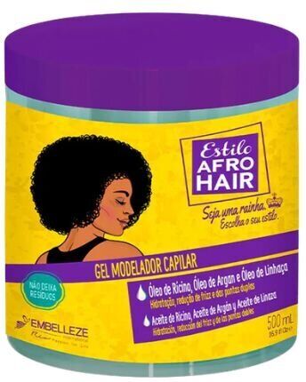 Novex Estilo AfroHair Gel Modelador Capilar 500ml