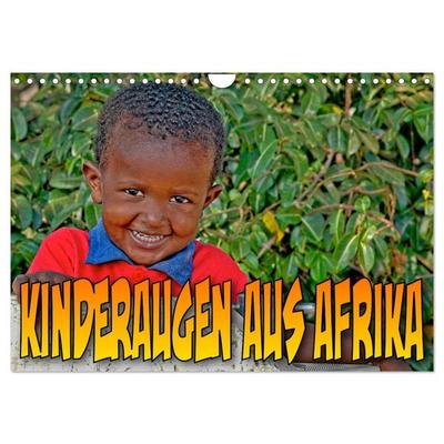 Kinderaugen aus Afrika (Wandkalender 2026 DIN A4 quer), CALVENDO Monatskalender