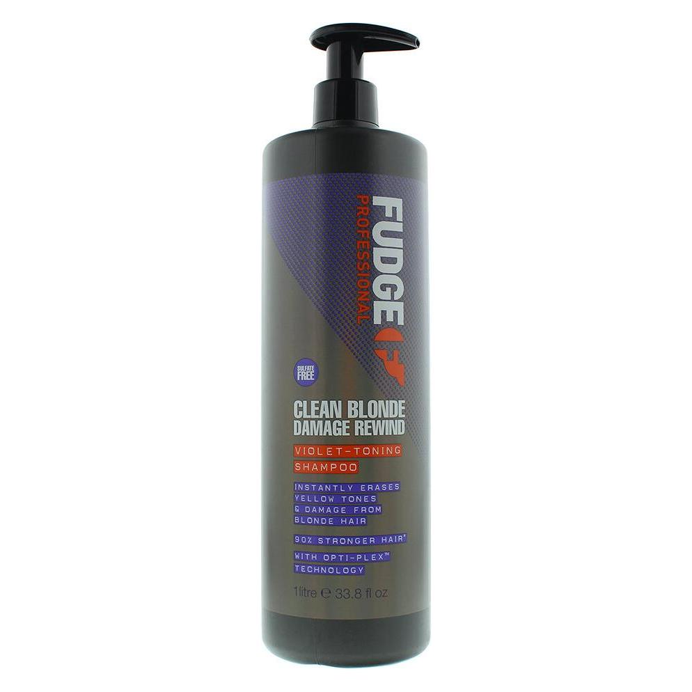 Fudge Clean Blonde Damage Rewind (Flüssiges Shampoo, 1000 ml) (100104043)