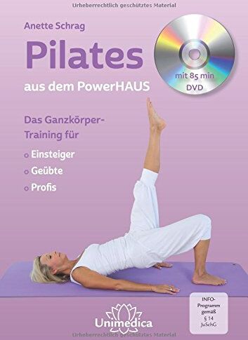 Anette Schrag - Pilates aus dem Powerhaus - Set - Buch plus DVD: Das Ganzkörper-Training für Einsteiger, Geübte und Profis - Preis vom 10.10.2026 11:48:34 h