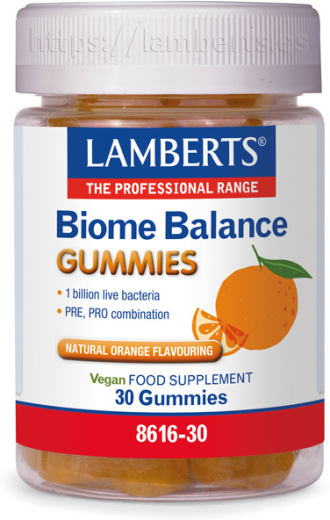 Lamberts Biome Balance 30 Orange Gummies
