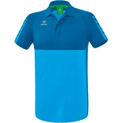 erima Six Wings Poloshirt curacao/mykonos XXL