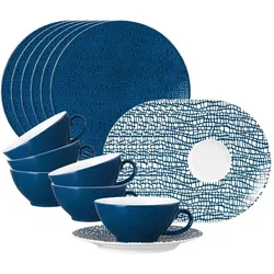 Seltmann, Geschirrset, Life Fashion Teeservice (18 Stk.)