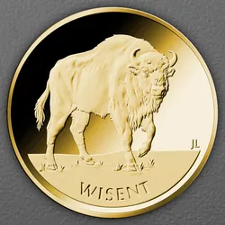 Goldmünze 20 Euro "Wisent" 2026 Rückkehr der Wildtiere (Deutschland)