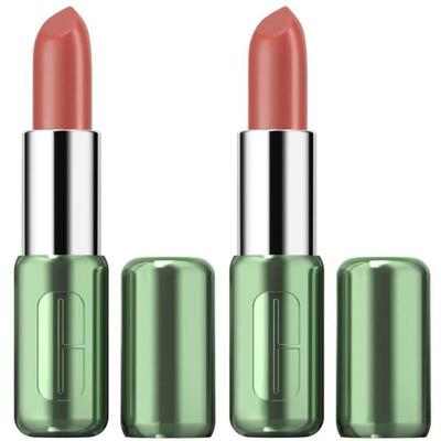 Clinique Pop Lipstick Satin Mocha 3,9g x2 2x3,9 g Lippenschutz