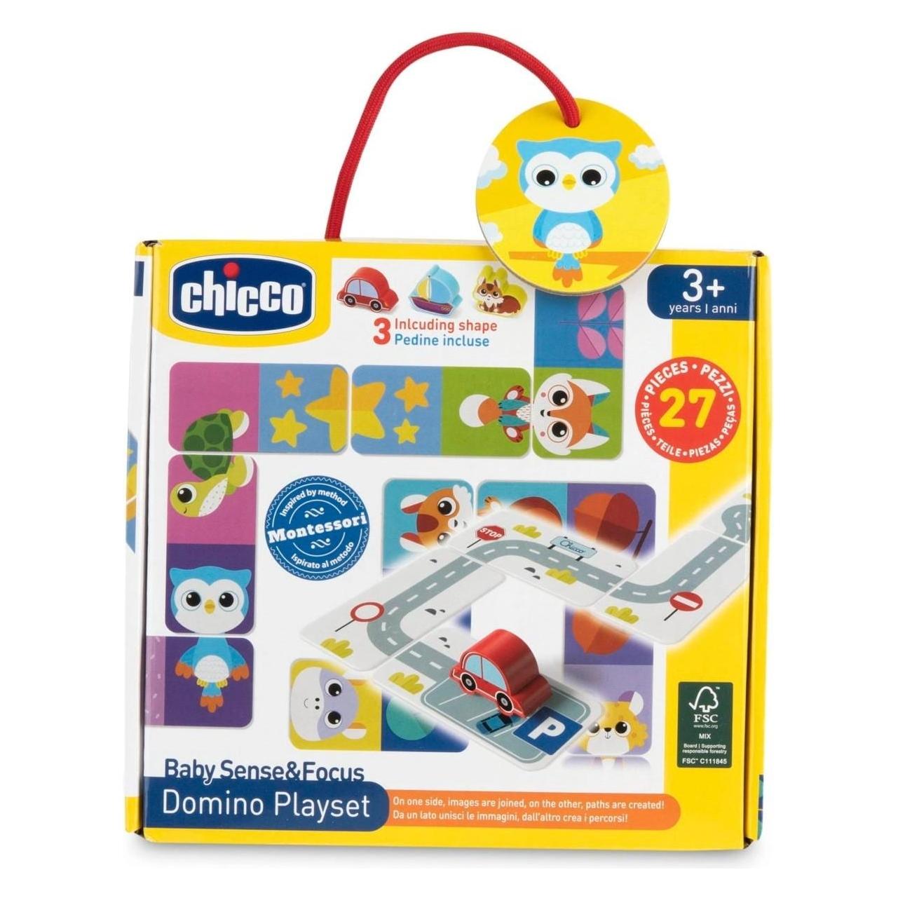 Chicco Domino Odkrywcy Natury (1 - 4 Spieler) (00012559000000)