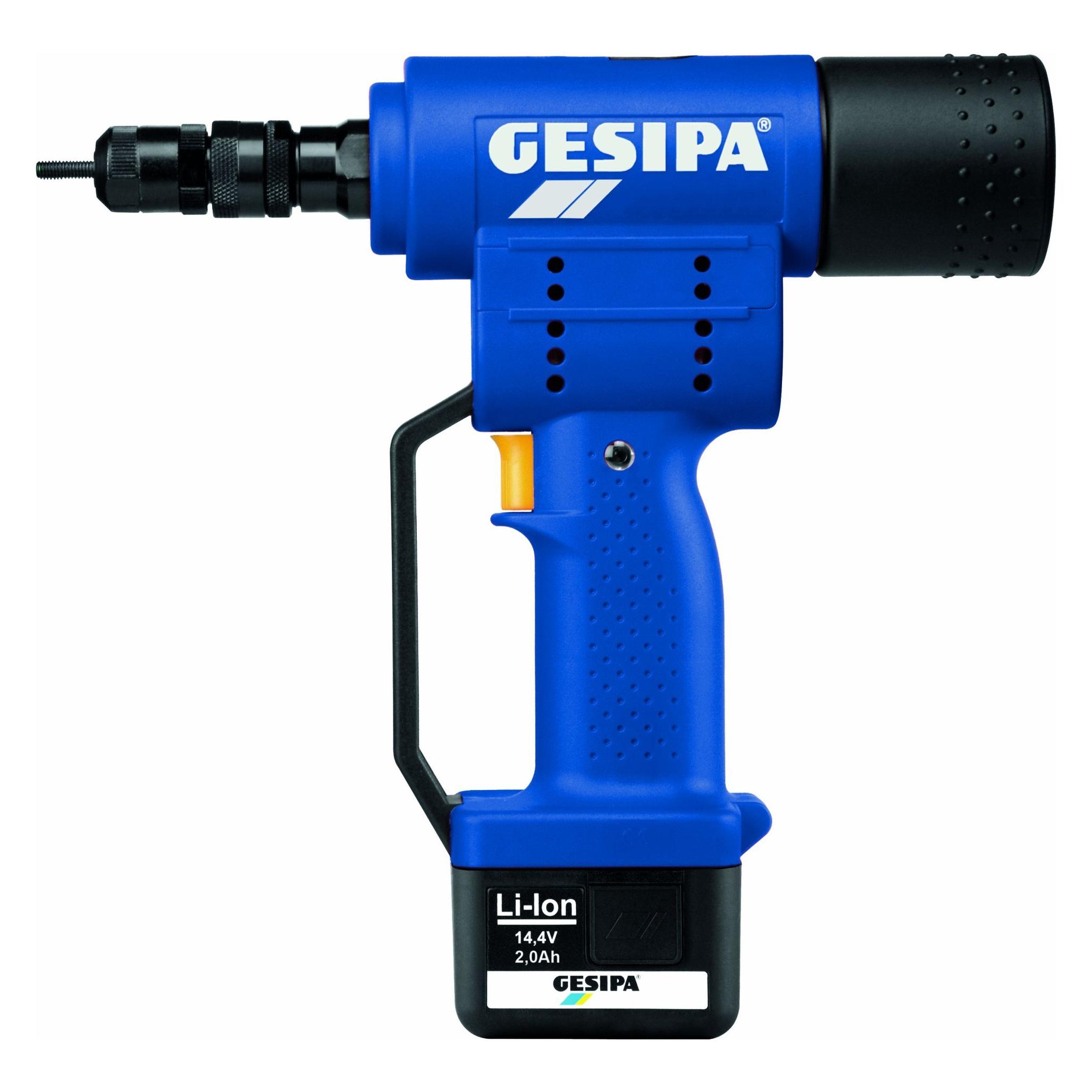 Gesipa Fire Bird Blindnietmuttern-Setzgerät mit Ladegerät + Koffer (4007081260039)