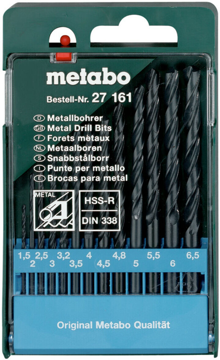 Metabo HSS-R-Bohrerkassette, 13-teilig (627161000)