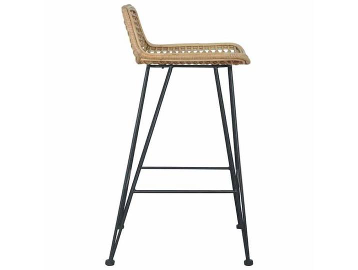 Confortable Chaises de bar (2 pcs) Applications larges 110 kg par siège rotin Naturel__19538