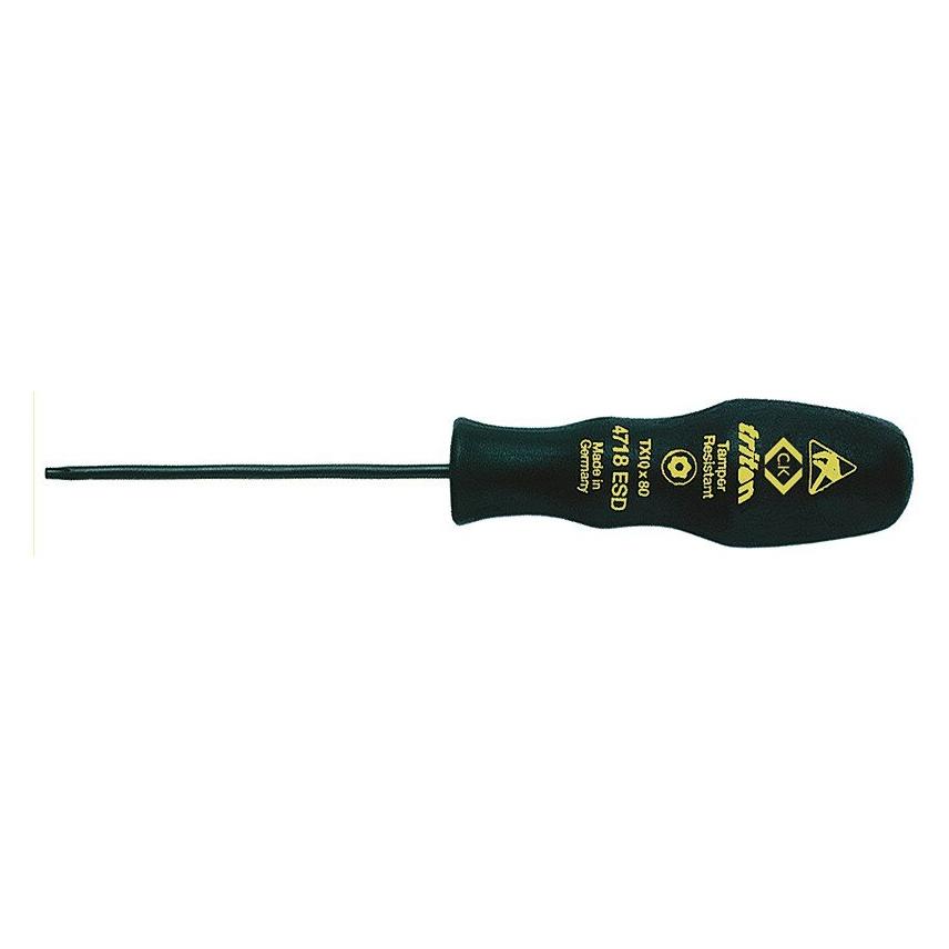 C.K Magma Torx-Schraubendreher, Sicherheits-Torx, T8H, ESD, 3-Komponenten (T4718ESD 0820)