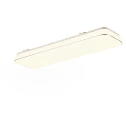 Reality Leuchten LED-Deckenleuchte Blanca Kunststoff 60 x 17 cm