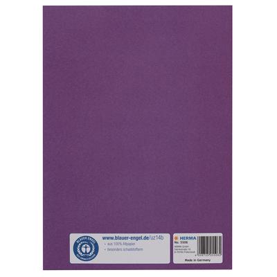 5506 Heftschoner Papier A5 violett