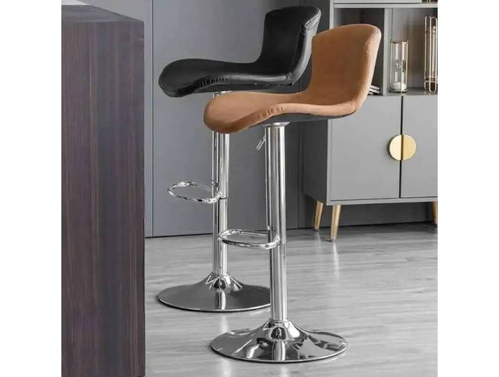 Chaise de bar réglable et pivotante, style nordique moderne, pour cuisine extérieure, chaise de bar de luxe, Taburete Alto Furniture SR50BC