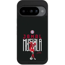 Nivocase Handyhülle für Google Pixel 10 Hülle NIVOpure Case Schwarz FC Bayern München Offizielles (Google Pixel 10), Smartphone Hülle, Schwarz