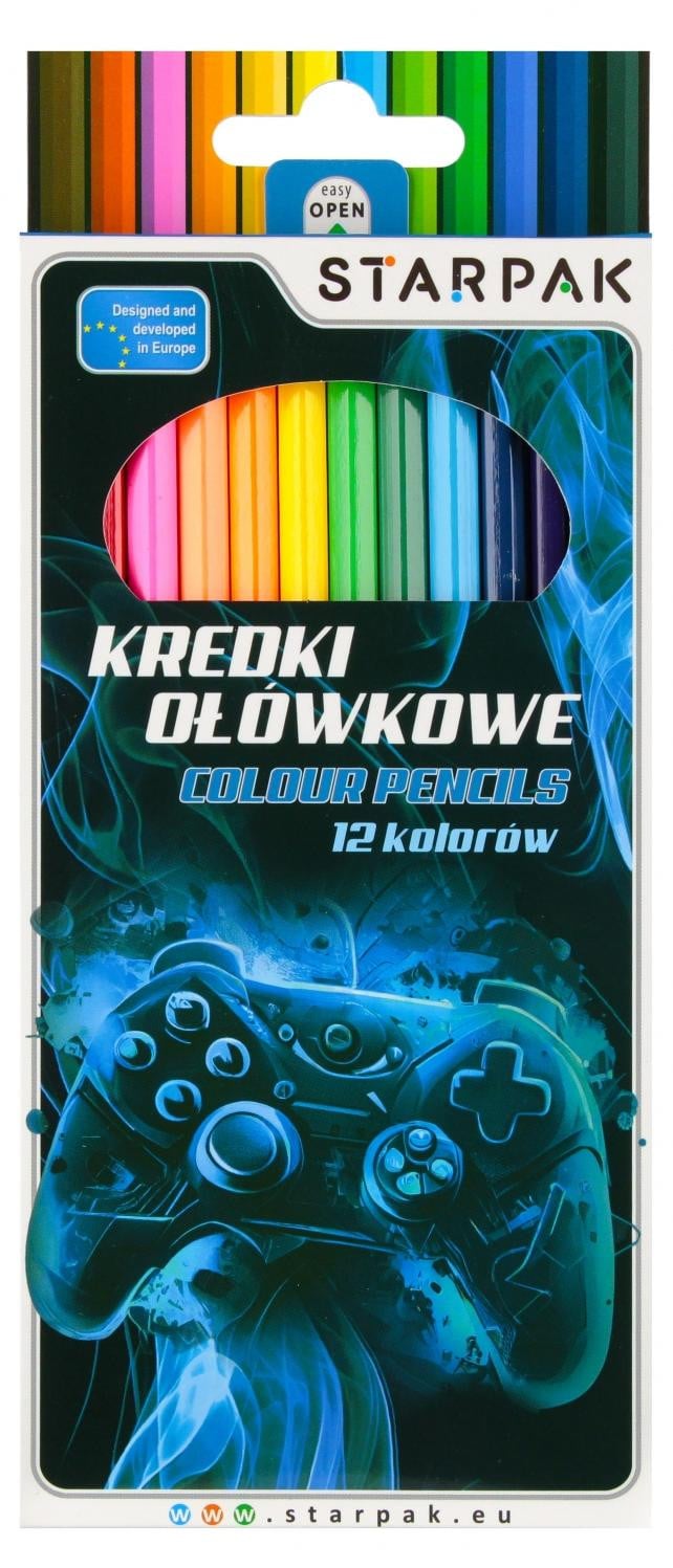 Euro-Trade Pad Starpak Tuukjes, 12 kleuren