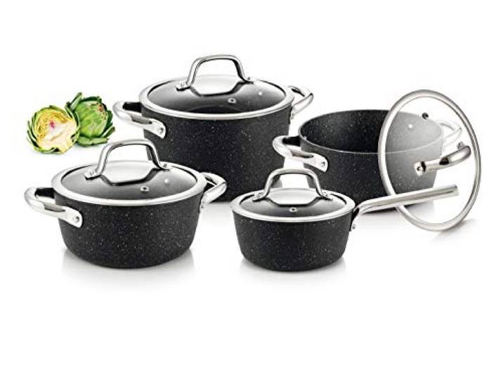 Tescoma Topfset PRESIDENT Stone, 8-teilig