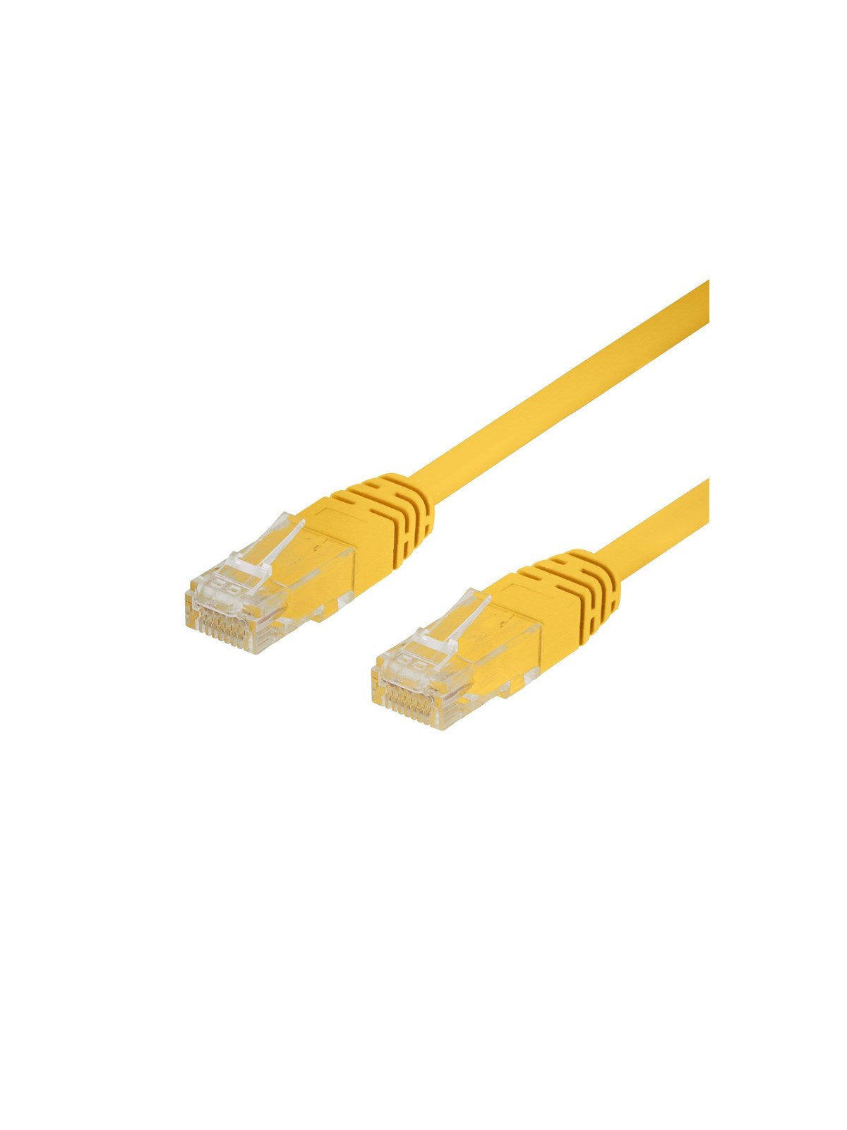 Deltaco LAN CAT 6 - UTP - Gelb - 0.3m