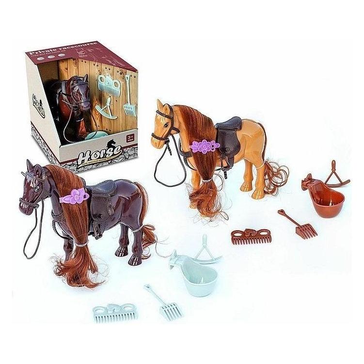 Adar Pferd mit Mähne zum Kämmen und MIX-Zubehör (54611342)