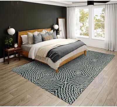 Addison Rugs Indoor/ Outdoor Addison Bravado Link Washable Area Rug