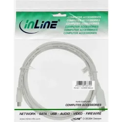 INLINE Mini DP / HDMI Konverter Kabel, weiß, St/St, 1.5m, 4K2K, mit Audio