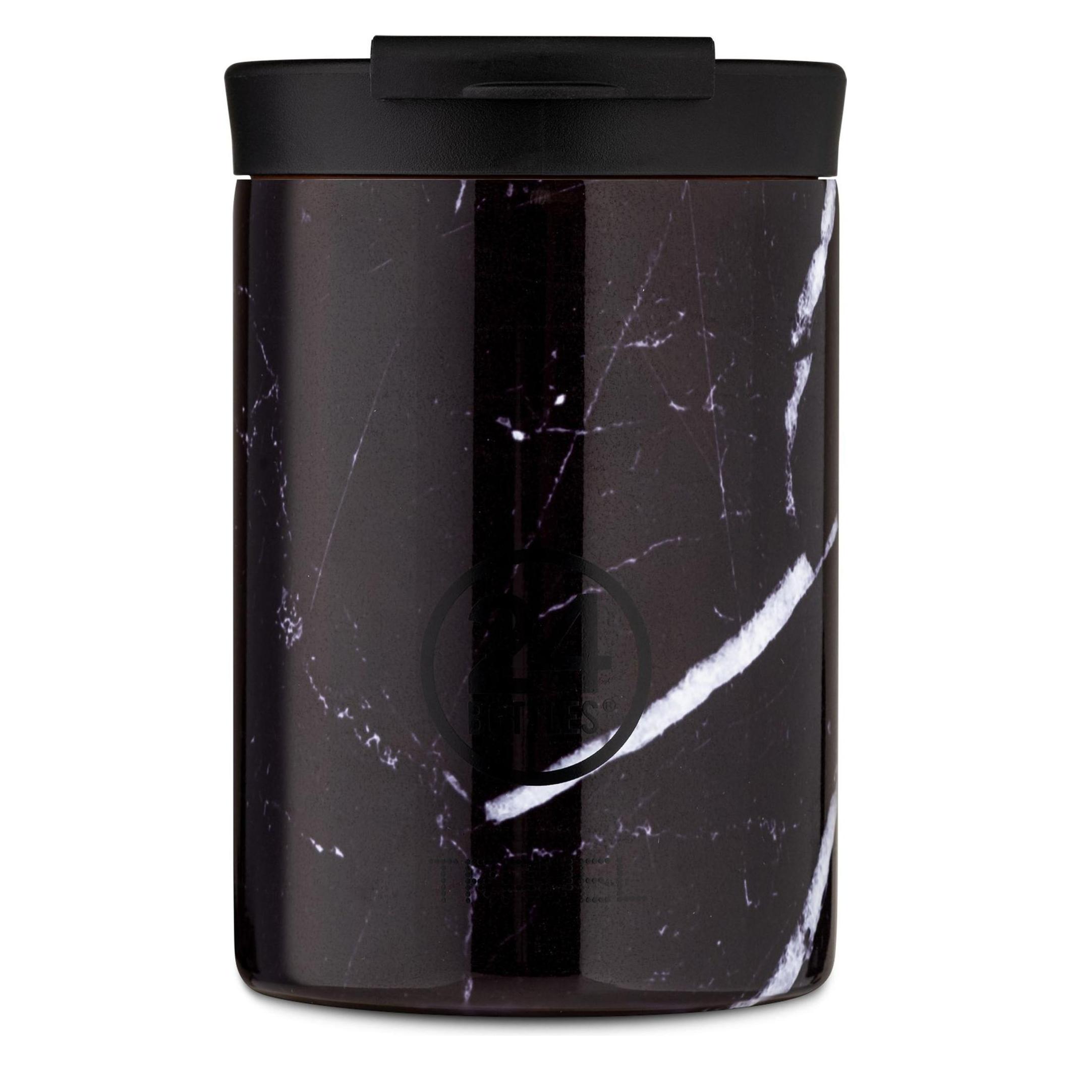 24 Bottles Travel Tumbler (Travel Tumbler 350ml Black Marble)