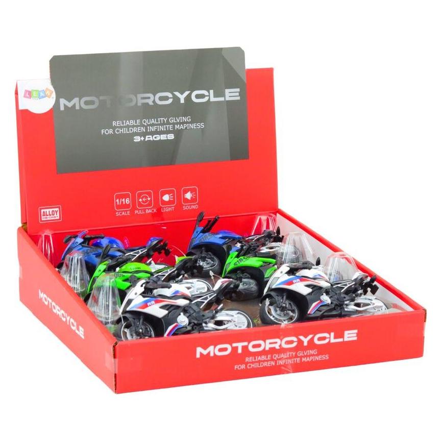 Lean Toys Sportmotorrad mit MIX-Reibungsantrieb (47283095)