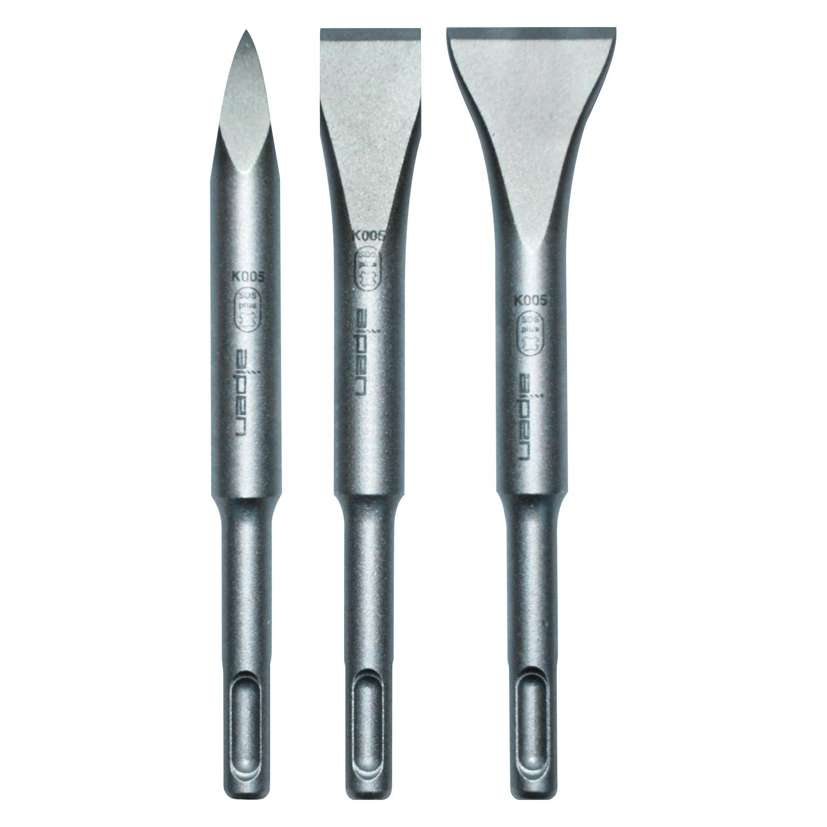 Alpen Set kurzer Betonspäne mit CDS +, 3 Stück (0098000013100) (0098000013100)
