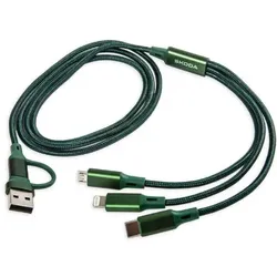 Original Skoda Ladekabel 4 in 1 USB-Kabel 6U0051445