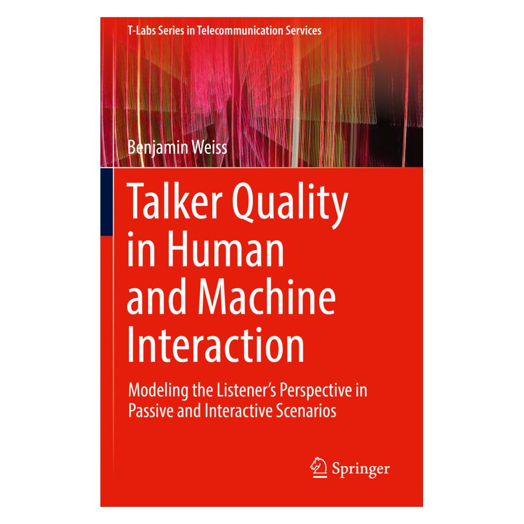 Springer Talker Quality in Human and Machine Interaction (Englisch, Softcover, Benjamin Weiss) (56157579)
