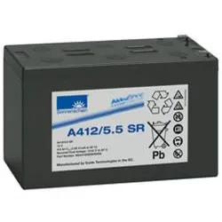 Exide Sonnenschein Dryfit A412/5.5 SR Blei Akku PB 12Volt 5,5Ah
